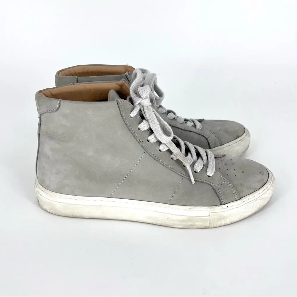 Greats The Royale High‎ Top Sneaker Ash Nubuck Women’s Size 38